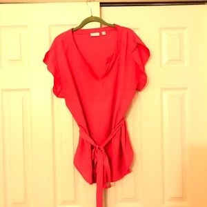 New York and Company Raspberry Pink Tunic XL